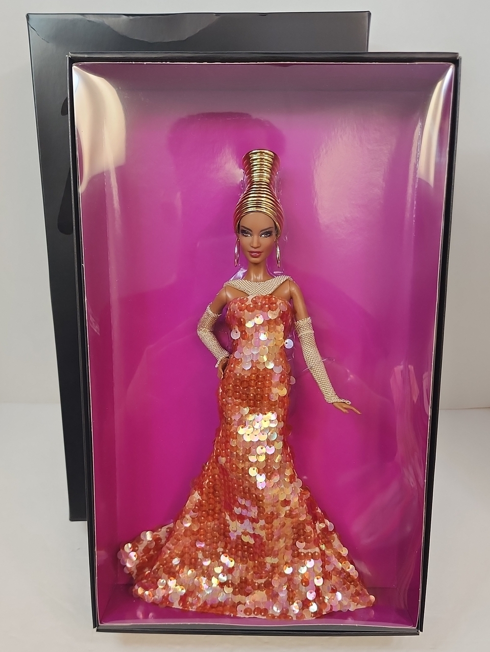 Stephen Burrows Alazne Barbie Doll Gold Label Designer Collector Mattel 2012 NRF